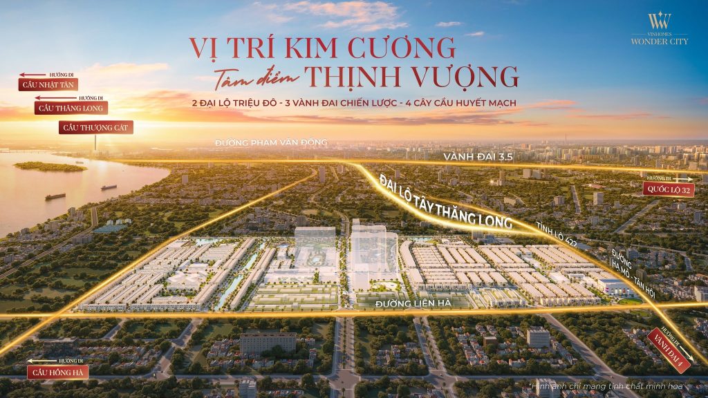 Vinhomes Wonder City | Khu đô thị thấp tầng đẳng cấp phía Tây Hà Nội 2 Phối cảnh dự án Vinhomes Wonder City Đan Phượng - Thông tin chính thức từ chủ đầu tư